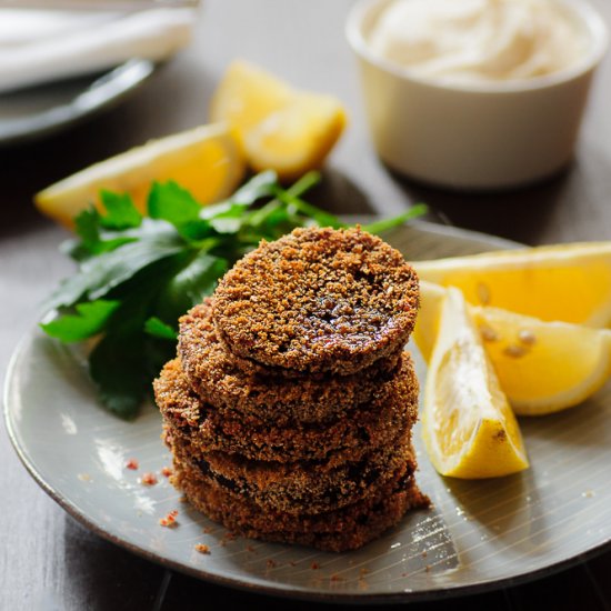 Baked Beet Schnitzel