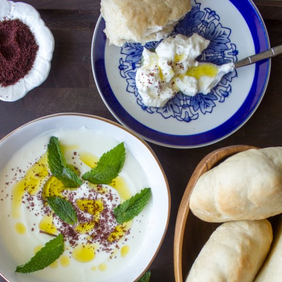 Whipped Goat Labneh