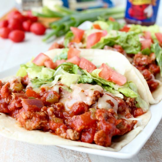 Sloppy Joe Tacos