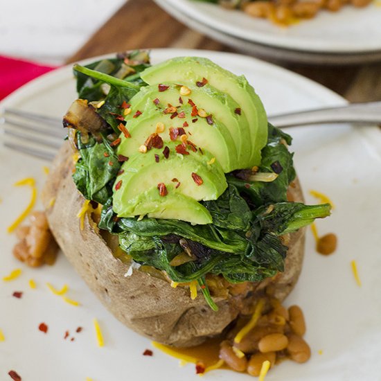 BBQ Loaded Baked Potato