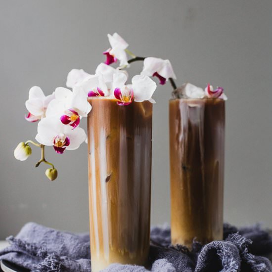 Vietnamese Coffee with Vanilla Cream