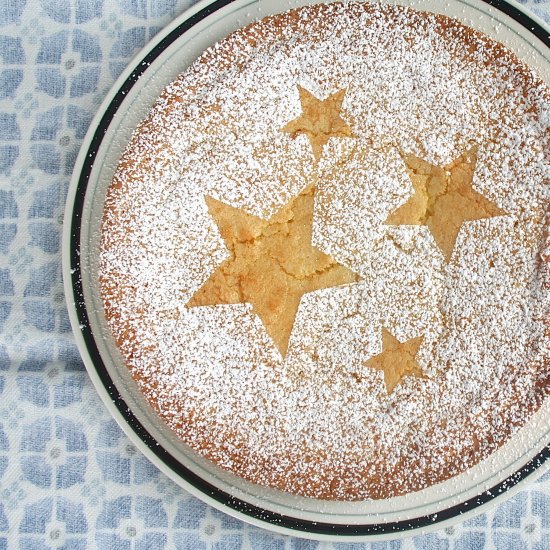 Almond Cookie Cake