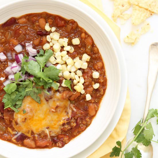 Vegetarian Quinoa Chili