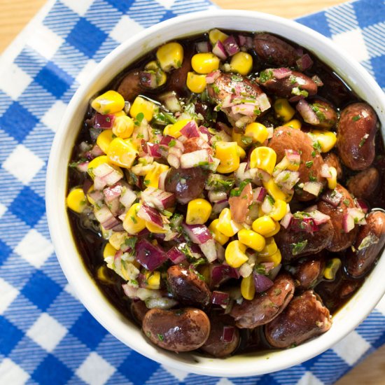 Styrian Scarlet Runner Bean Salad