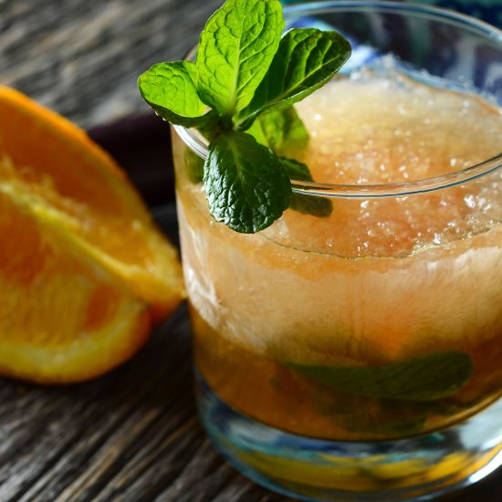 Orange Mint Julep