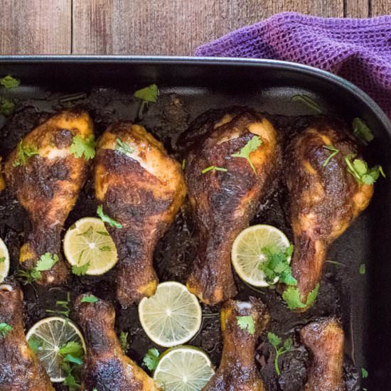 Jamaican Jerk Chicken Drumsticks