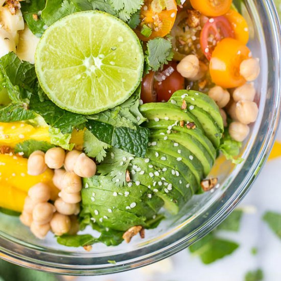 Caribbean Rainbow Salad