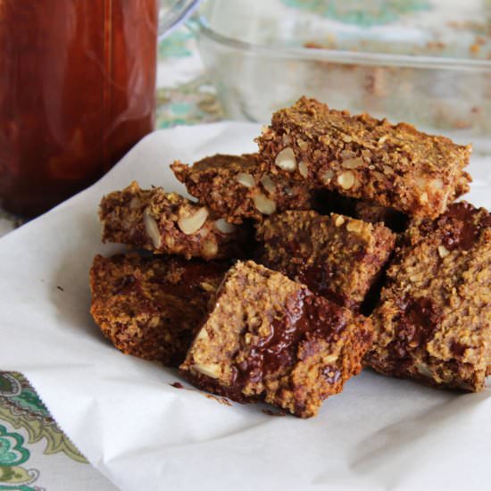 Nutty Breakfast Bars