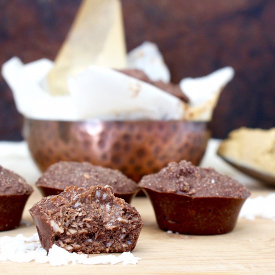 Coconut Chocolate Cups