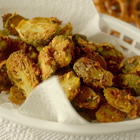 Honey Mustard Brussels Sprouts