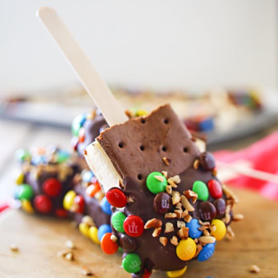 Ice Cream Sandwich Pops