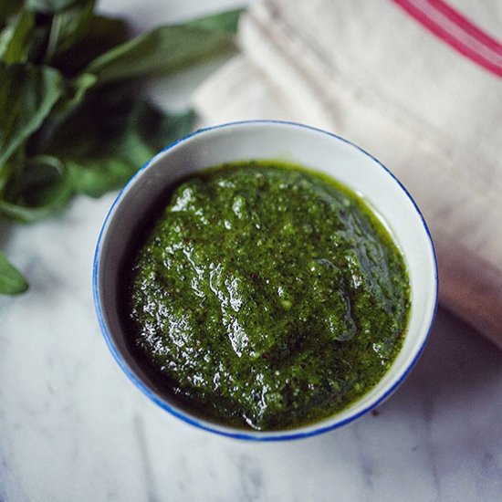 Vegan Basil Pesto