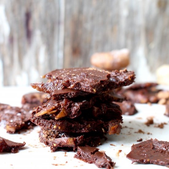 Salted Chocolate Bark