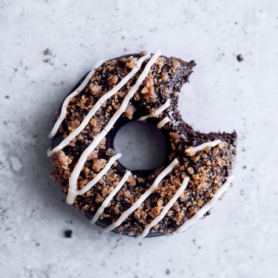 Mocha Crunch Donuts