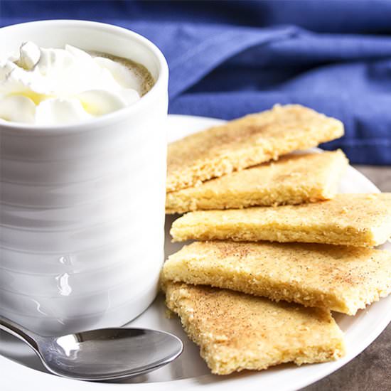 Lemony Shortbread Cookies