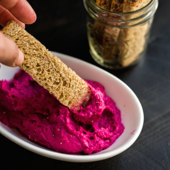 Roasted Beetroot Hummus