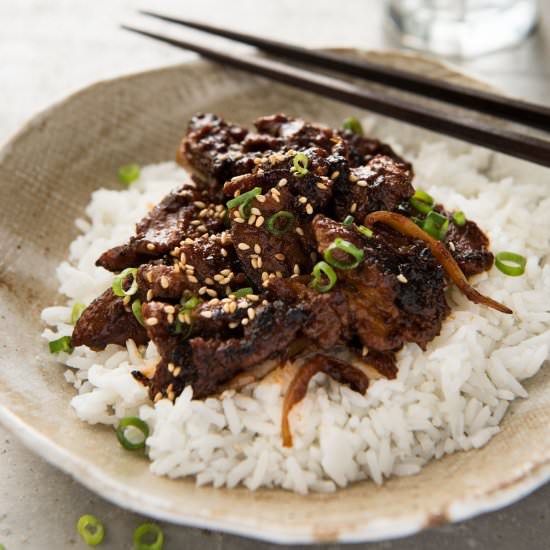 SPICY KOREAN PORK STIR FRY