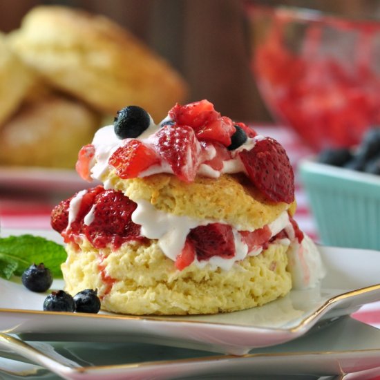 Gluten Free Strawberry Shortcakes