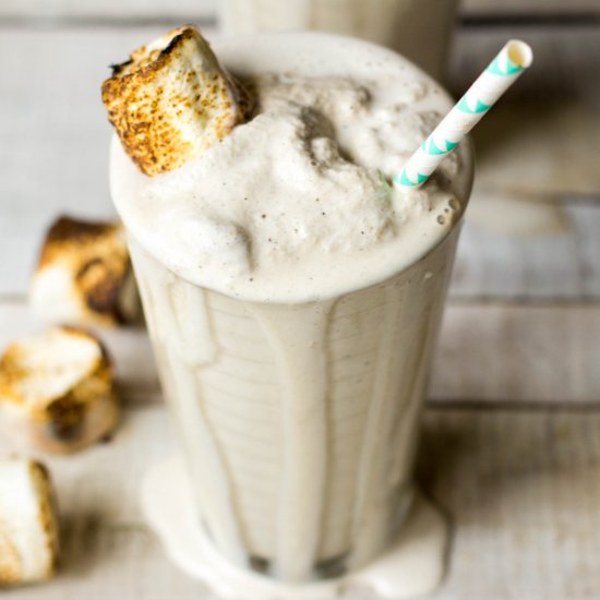 Toasted Marshmallow Milkshake