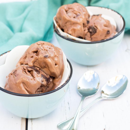 Chocolate Fudge Brownie Ice Cream