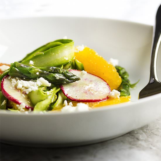 Shaved Asparagus Salad