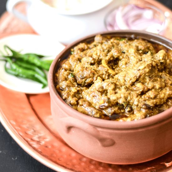 Dhaba Style Handi Mutton