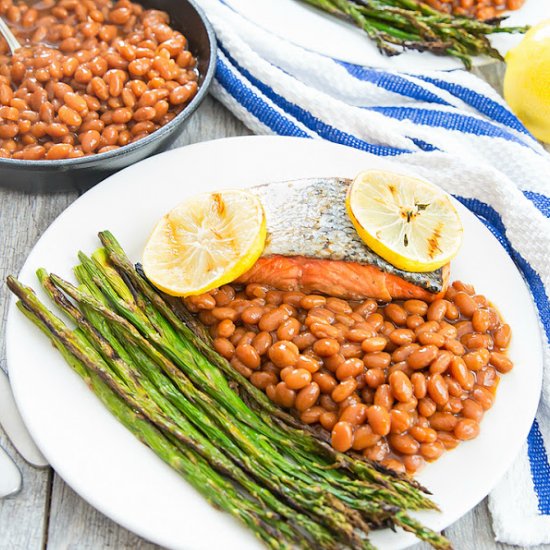 Brown Sugar Glazed Salmon