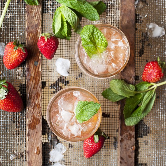 Strawberry Mint Julep