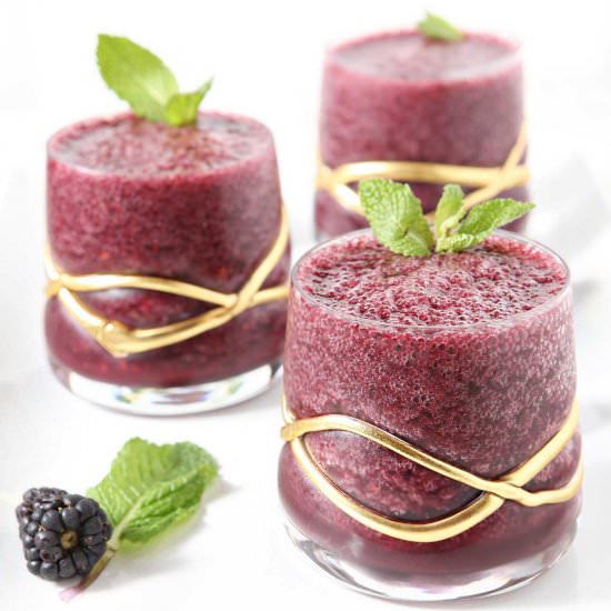 Blackberry Gin Slush