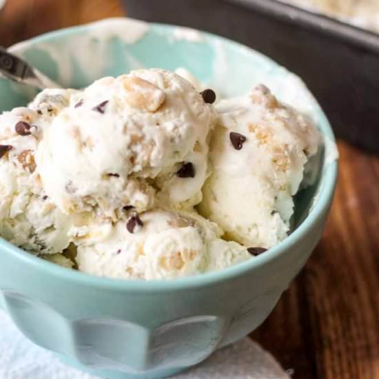 No Churn Cookie Dough Ice Cream