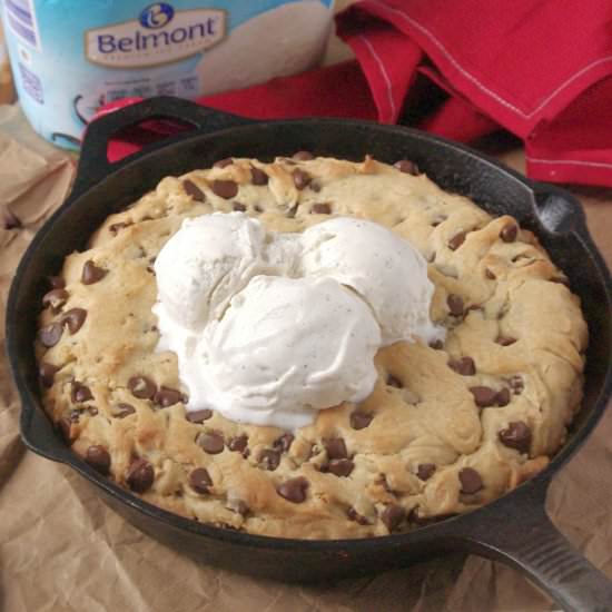 Chocolate Chip Skillet Cookie