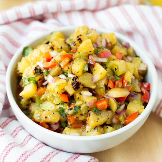 Grilled Pineapple Salsa