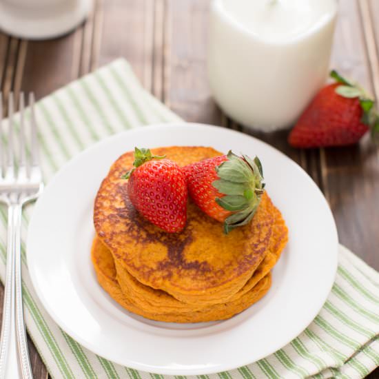 Sweet Potato Pancakes