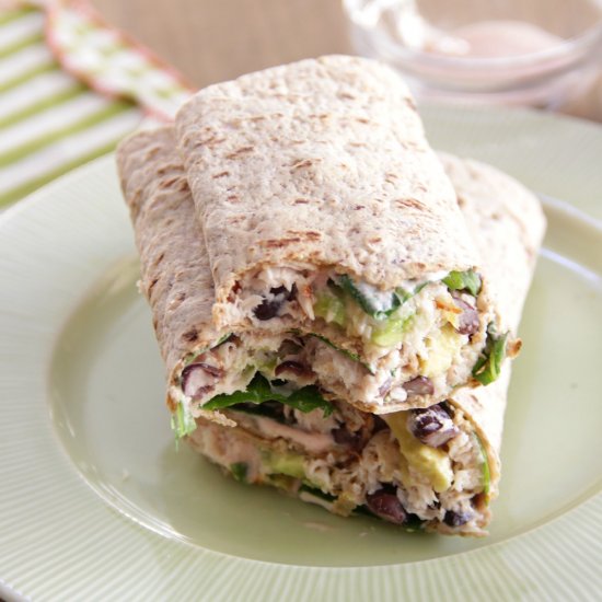 Southwestern Turkey Wrap