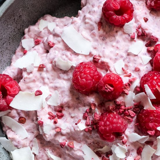 Raspberry Chia Porridge