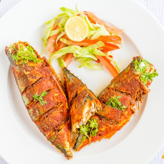 Mangalorean Masala Fish Fry