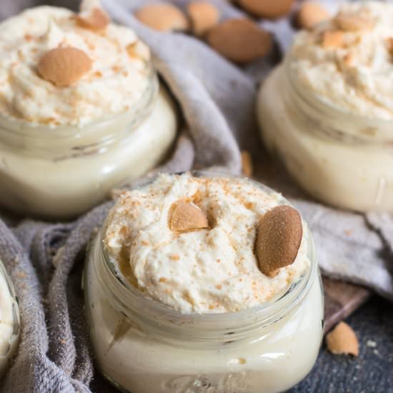 Individual No Bake Banana Pudding