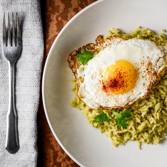 Arroz Verde – Mexican Green Rice