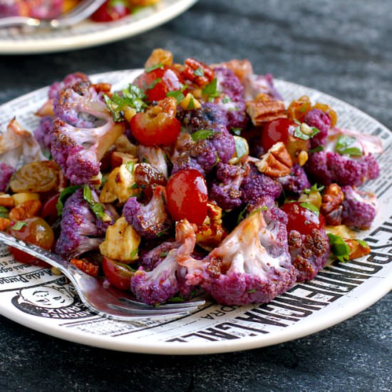 Roasted Cauliflower Salad