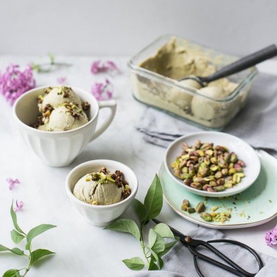 Pistachio Ice Cream (Vegan)