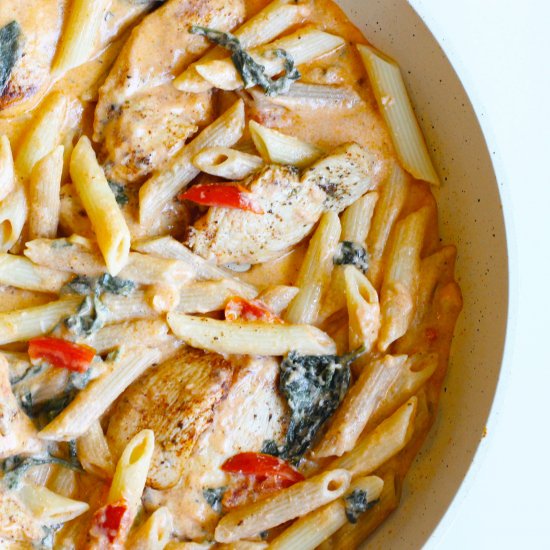 Creamy Tomato Chicken Pasta