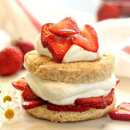 Grown-Up Strawberry Shortcake