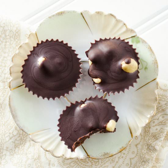 chocolate ginger cashew clusters