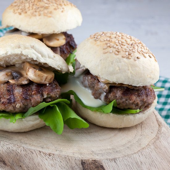 Carre d’ambre Mini Hamburgers