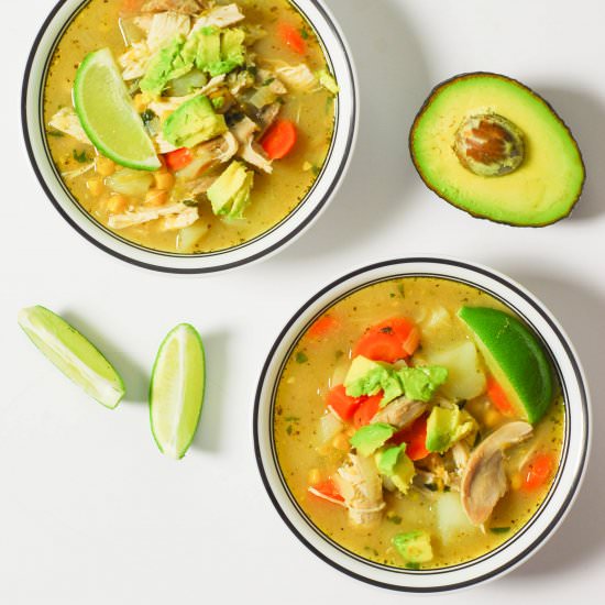 Columbian Chicken Soup