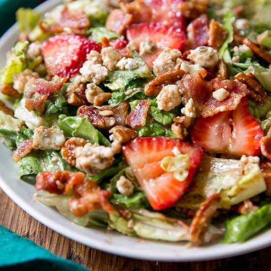 Strawberry Bacon Salad