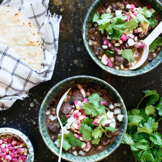 Pork and Black Bean Stew