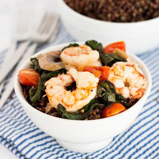 Shrimp and Quinoa Bowls