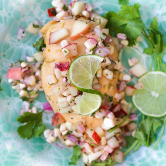 Citrus Chicken & Summer Corn Salsa