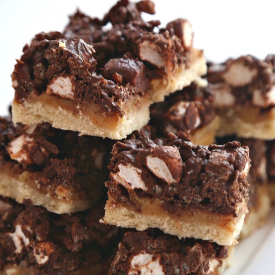 Caramel Shortbread Cocoa Krispies